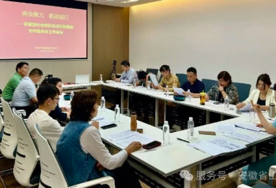 【奋进篇】聚焦商会发展，共探富硒新程——安徽省山东商会参加安徽省社会组织总会异地商会合作委员会会议